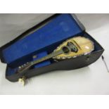 Late 19th/early 20th Century Italian mandolin in a fitted case