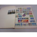 Stock book containing a collection of various pictorial stamps, various countries - all Space Travel