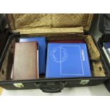 Two suitcases containing a large quantity of First Day postal covers and various empty albums