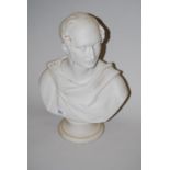19th Century Parian bust of Prince Albert after a model by E.J. Jones, manufactured by W.H. Kerr and