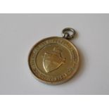 Silver London Football Association Challenge cup medal