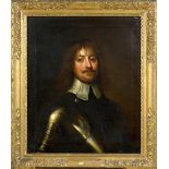 AFTER WILLIAM DOBSON (1611-1646) PORTRAIT OF JAMES GRAHAM, 1st MARQUESS OF MONTROSE (1612-1650) Half