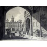 AFTER PAUL SANDBY, RA (1731-1809) LONDON VIEWS: SCOTLAND-YARD [actually WHITEHALL COURT] WITH PART