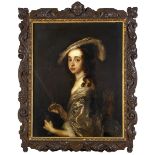 ATTRIBUTED TO ADRIAEN HANNEMAN (c.1603-1671) PORTRAIT OF MARY, PRINCESS ROYAL AND PRINCESS OF ORANGE