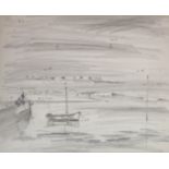 •ROLAND VIVIAN PITCHFORTH, RA, ARWS (1895-1982) SIX SKETCHES (LANDSCAPE AND MARINE SUBJECTS) Each