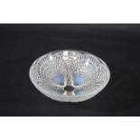 LALIQUE BOWL - COQUILLES a small bowl in the Coquilles design. Marked, R Lalique, France. 13cms