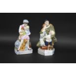 MICHAEL SUTTY - RARE WW2 FIGURES a pair of one off figures, one titled Victory In Europe with a