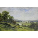 ROBERT ANGELO KITTERMASTER MARSHALL (1849-1926) WEST DOWN, CHILBOLTON, NEAR LONGSTOCK, VALLEY OF THE