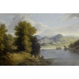 ATTRIBUTED TO RALPH W. LUCAS (1796-1874) WINDERMERE LAKE, WESTMORLAND; LAKE DISTRICT SCENE, POSSIBLY