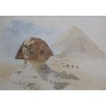 KEELEY HALSWELLE (1832-1891) THE SPHINX, EGYPT; ATHENS; VIGO Three, the last inscribed and dated