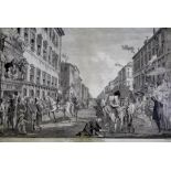 PAUL SANDBY, RA (1730-1809) THE ROMANS POLITE TO STRANGERS: PALAZZO RUSPOLI AL CORFO, ROME Etching
