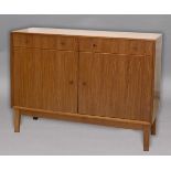 GORDON RUSSELL SIDEBOARD - ELLIPSE 1950's sideboard designed by David Booth, made in mahogany with