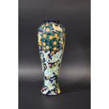 LARGE MOORCROFT VASE - TREE BARK THIEF a large limited edition vase in the Tree Bark Thief design,