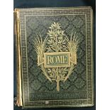 Browning, Robert. Rome... by Francis Wey, new edition, half-title, presentation copy, free-