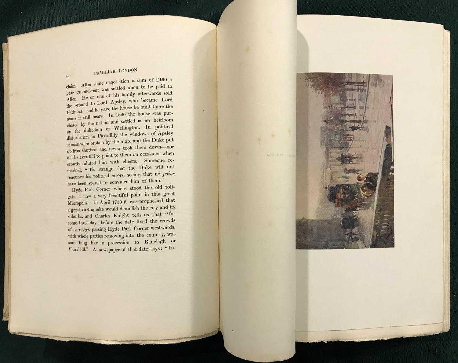 Barton, Rose. Familiar London, first edition, number 116 of 300 copies, signed by the artist, - Image 5 of 7