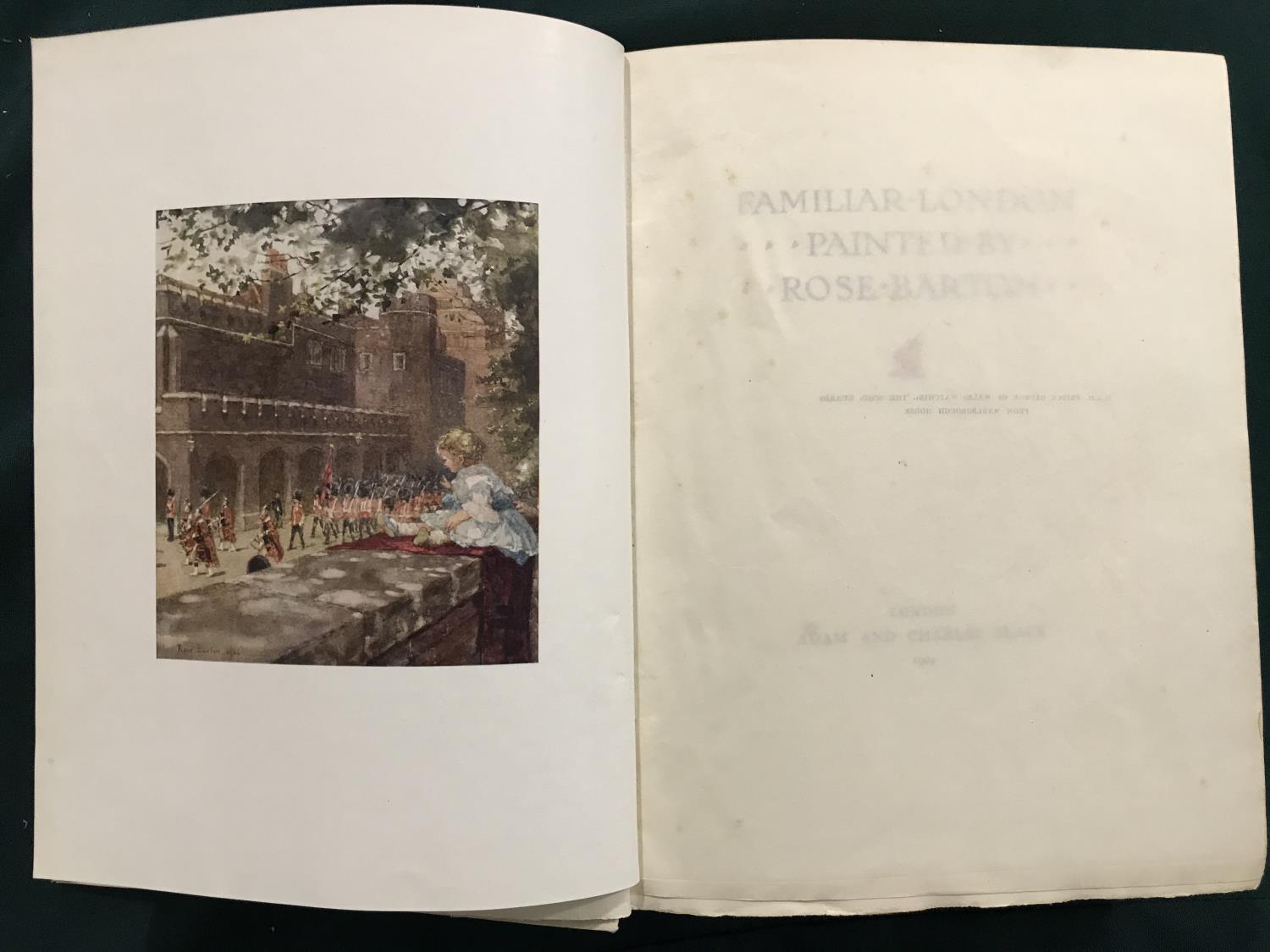 Barton, Rose. Familiar London, first edition, number 116 of 300 copies, signed by the artist,