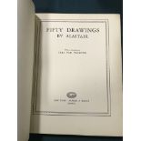 [Voight, Hans Henning] Fifty Drawings by Alastair, first edition, one of 1025 copies, half-title, 50