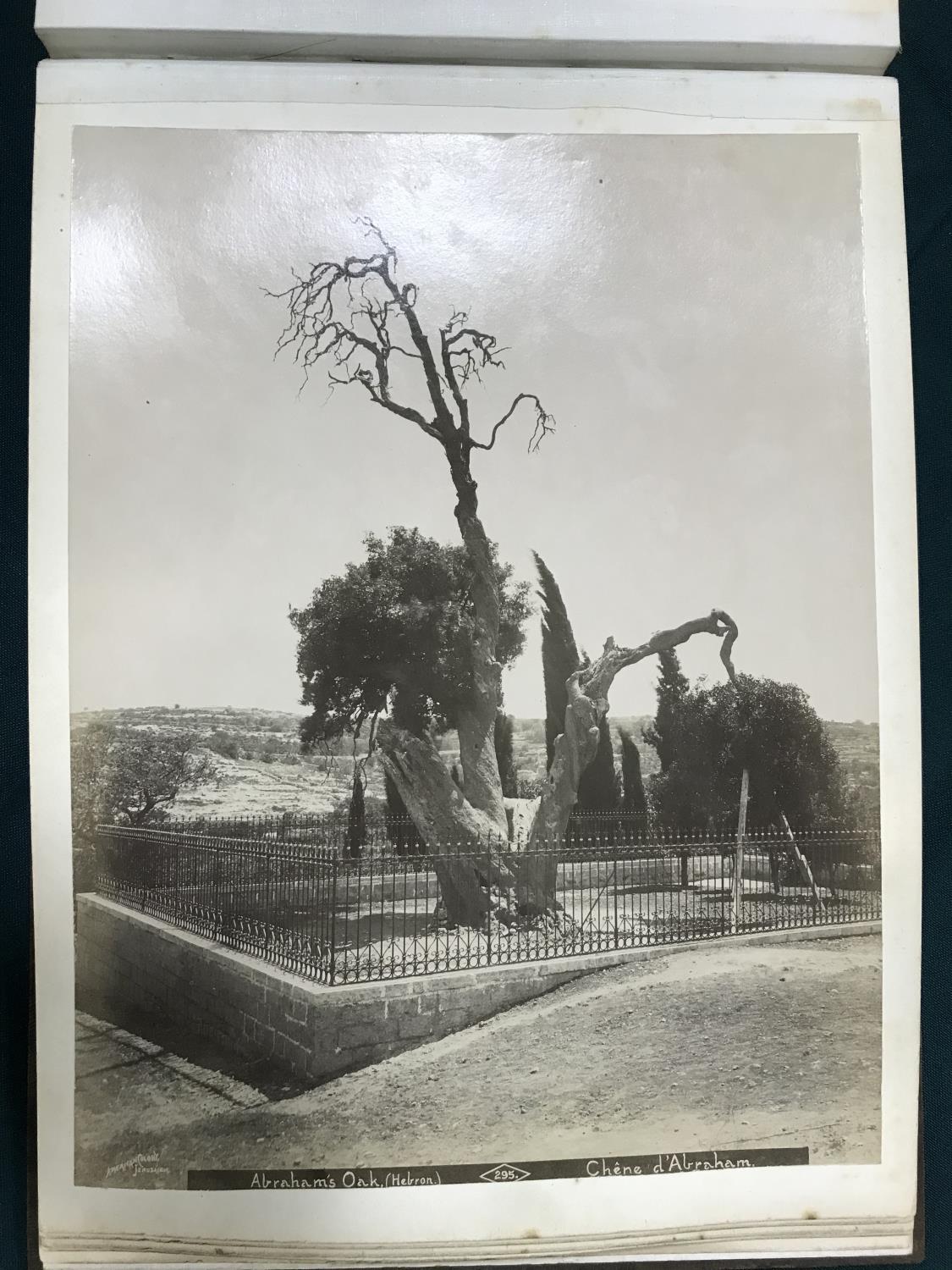 Jerusalem and the Holy Land. An album of 48 large albumen photographs of Jerusalem and the Holy - Image 3 of 7