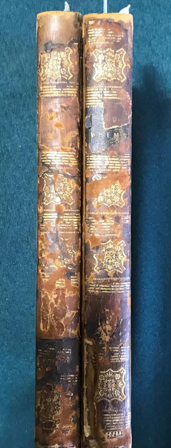 Repton, Humphry. Odd Whims; and Miscellanies, 2 volumes, first edition, half-titles, 10 hand- - Image 6 of 6