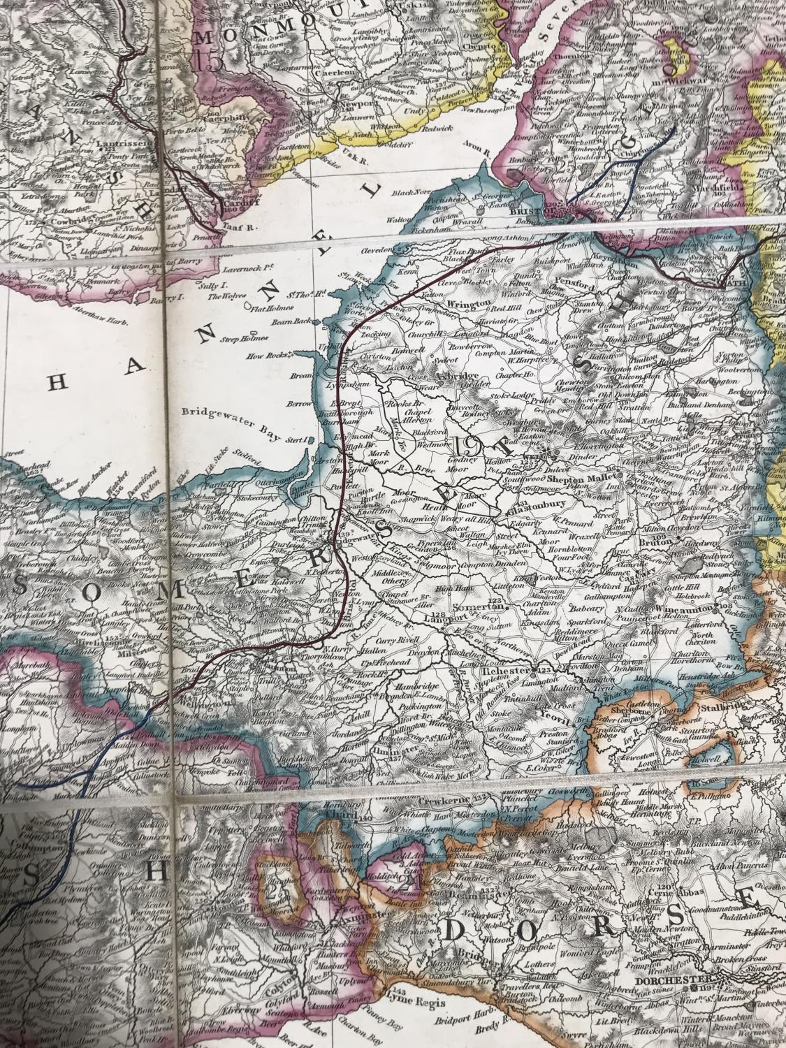 Arrowsmith, Aaron. Map of the Railways, showing the various stations with the hills, rivers,