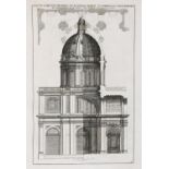 Rossi, Giovanni Giacomo de. Insignium Romae templorum prospectus, engraved title and 71 engraved