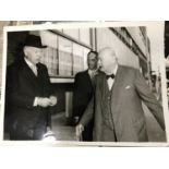 Lord Beaverbrook and Winston S. Churchill. A collection of photographs documenting the social and