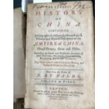 du Halde, Jean Baptiste. The General History of China, 4 volumes, first English edition, large