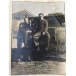 A FAMILY COLLECTION OF MILITARY AND RAF PHOTOGRAPHS. A small family collection of photographs to