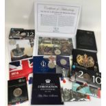 ROYAL MINT PRESENTATION PACKS AND OTHERS. A 2008 brilliant uncirculated collection, another 2008