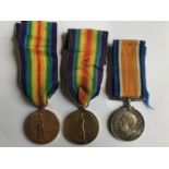 A GREAT WAR PAIR AND POSSIBLE FAMILY GROUP. A First World War pair comprising War Medal and