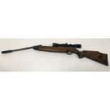 A GERMAN WEIHRAUCH .22 HW95 AIR RIFLE. A German air rifle, the barrel marked Weihrauch HW 95 Kal 5.5