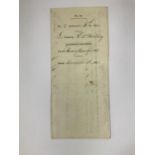 A SMALL COLLECTION OF AMERICAN CIVIL WAR AND SIMILAR DOCUMENTS. A 'Muster-Out Roll' for the 9th