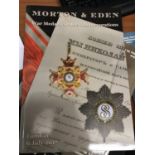 ORDERS MEDALS AND DECORATIONS CATALOGUES. Morton & Eden Medals, Orders and Decorations catalogues,