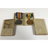 A FIRST WORLD WAR CASUALTY PAIR TO THE R.A.F. A War Medal and Victory Medal named to 19204 G.A.