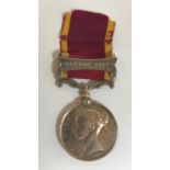 A SECOND CHINA WAR MEDAL 1857-60. A second China War Medal with Canton 1857 clasp, unnamed as issued