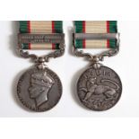 AN INDIA GENERAL SERVICE MEDAL 1936-39. An India General Service Medal with North West Frontier,