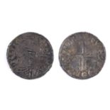 AN EDWARD CONFESSOR PENNY. An Edward the Confessor Penny, portrait, right, 18mm.