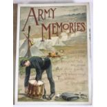 ARMY MEMORIES, AN AMERICAN PHOTOGRAPH ALBUM AND OTHER PHOTOGRAPHS. Army Memories, a 19th century