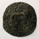 AN EDWARD IV GROAT. An Edward IV hammered silver groat, quatrefoils by neck.