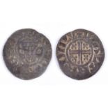 A HAMMERED SHORT CROSS PENNY. A hammered short cross penny, probably King John (1199 -1216). Obverse