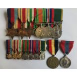 A SECOND WORLD WAR GOUP OF SEVEN TO THE GORDON HIGHLANDERS. Comprising 1939-45, Africa and Italy
