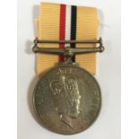 A POSSIBLE AFGHANISTAN, IRAQ FAMILY PAIR. An Operational Service Medal with Afghanistan clasp to