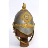 A ROYAL BERKS YEOMANRY CAVALRY HELMET. A late 19th or early 20th century Royal Berkshire Yeomanry