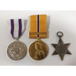 A SECOND WORLD WAR STAR AND TWO UNOFFICIAL MEDALS. A 1939-45 Star lacking ribbon and two recent