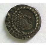 AN EARLY ANGLO-SAXON SCEAT. An early Anglo-Saxon Sceat, portrait, r. to the obverse, reverse of duck