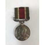AN EDWARD VII TIBET MEDAL. A Tibet 1903-4 Medal named to 5024 Private H.Nelson, Telegraph