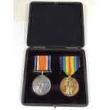 A FIRST WORLD WAR PAIR TO THE ROYAL MARINES. A First World War pair comprising War Medal and Victory