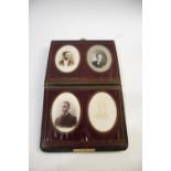 QTY OF VICTORIAN PHOTOGRAPH ALBUMS an interesting collection of photograph albums, including a
