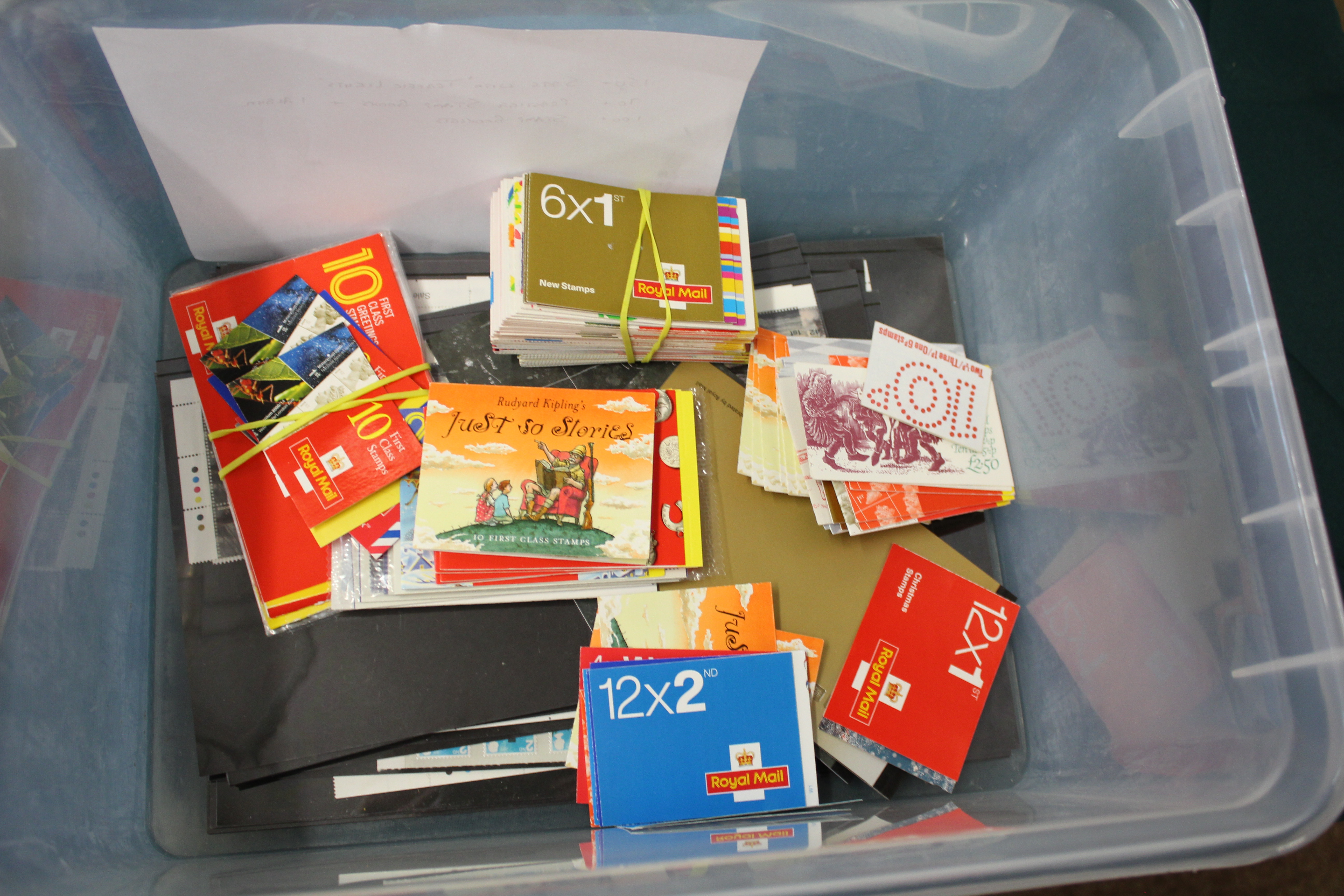 STAMP SETS & BOOKLETS a mixed lot including a Royal Mail Prestige Stamp Album with stamp booklets ( - Image 15 of 24