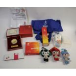 OLYMPIC GAMES MEMORABILIA - BEIJING a collection of items from the Beijing Olympics including